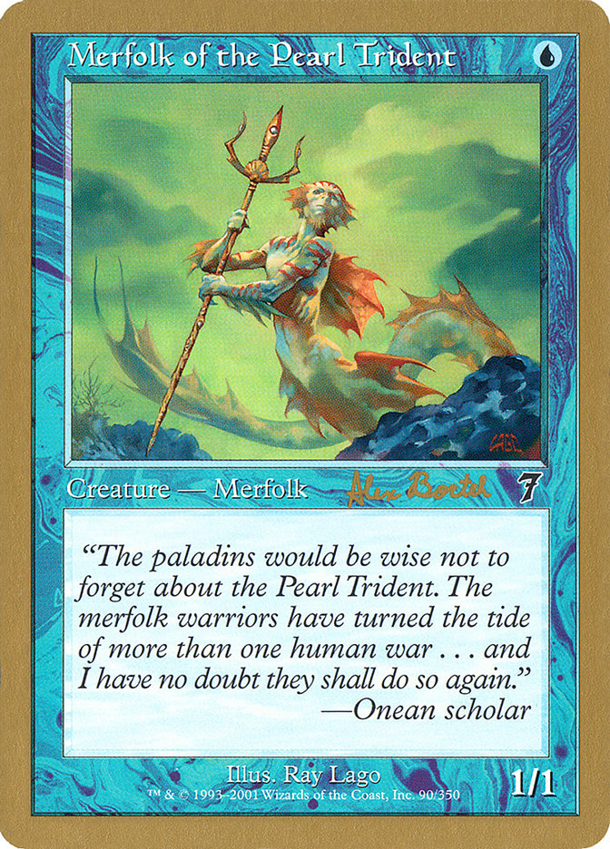 Merfolk of the Pearl Trident (Alex Borteh) [World Championship Decks 2001] | Exor Games Bridgewater