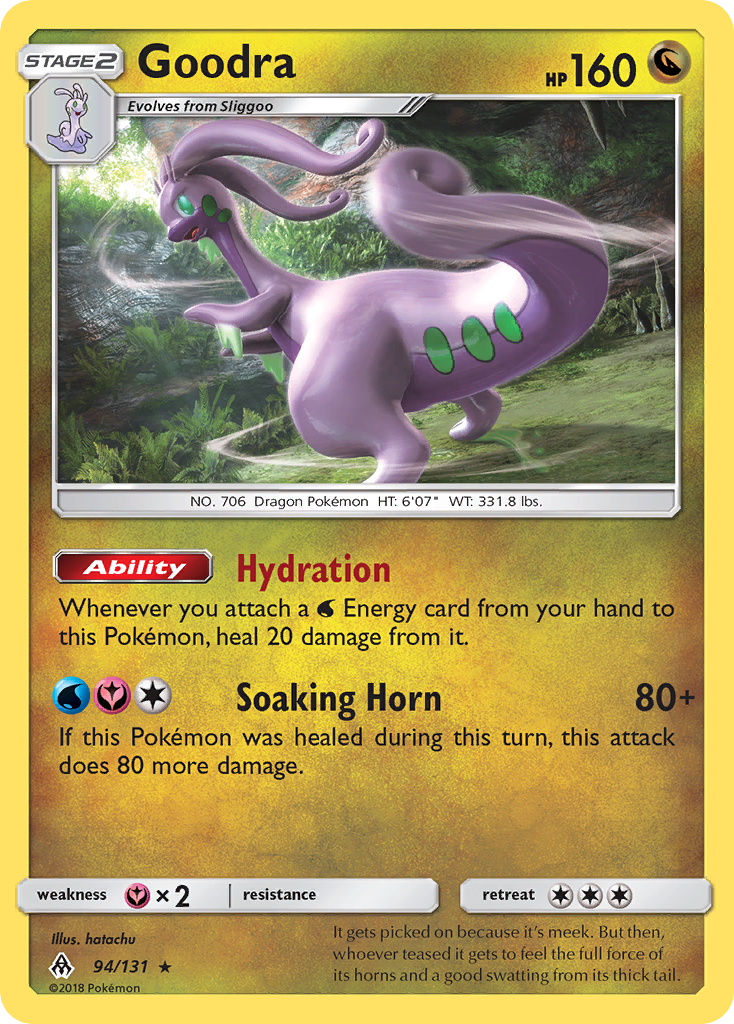 Goodra (94/131) [Sun & Moon: Forbidden Light] | Exor Games Bridgewater