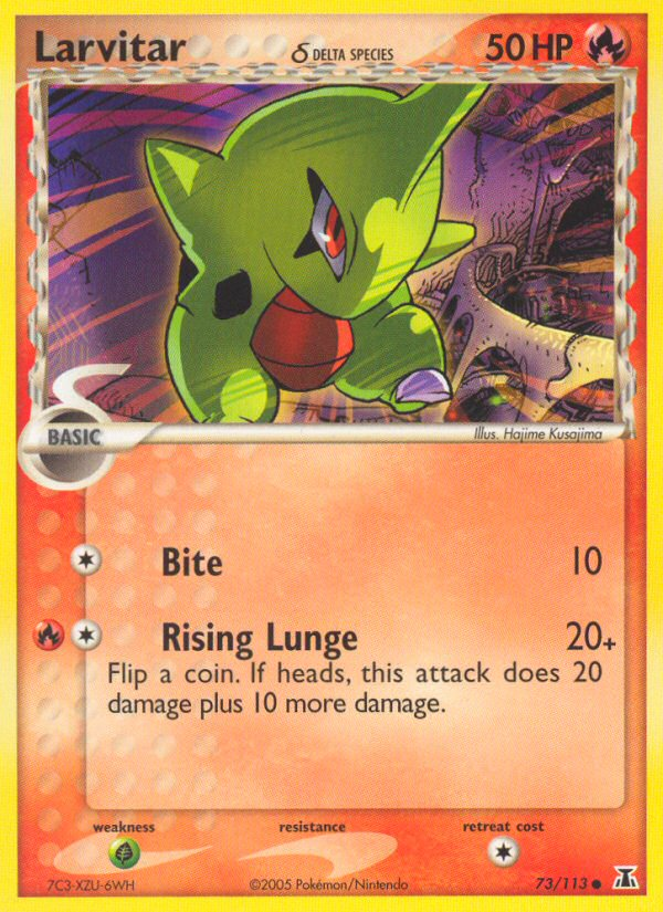 Larvitar (73/113) (Delta Species) [EX: Delta Species] | Exor Games Bridgewater