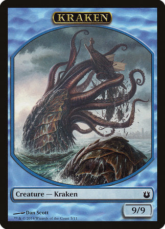 Kraken Token [Born of the Gods Tokens] | Exor Games Bridgewater