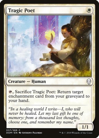 Tragic Poet [Dominaria] | Exor Games Bridgewater