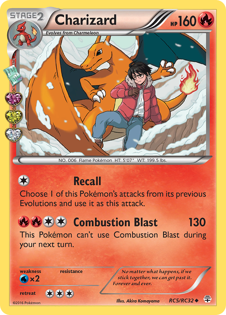 Charizard (RC5/RC32) [XY: Generations] | Exor Games Bridgewater