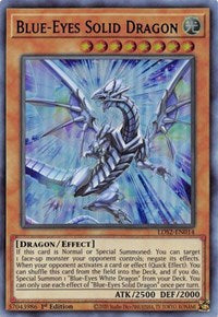 Blue-Eyes Solid Dragon (Purple) [LDS2-EN014] Ultra Rare | Exor Games Bridgewater