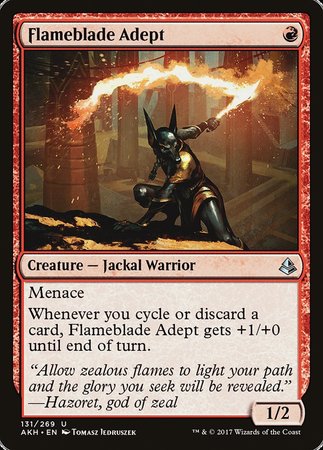 Flameblade Adept [Amonkhet] | Exor Games Bridgewater