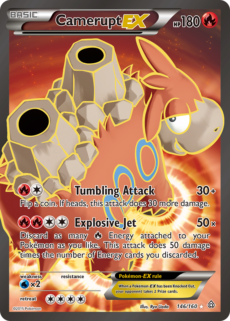 Camerupt EX (146/160) [XY: Primal Clash] | Exor Games Bridgewater