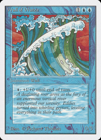 Wall of Water [Unlimited Edition] | Exor Games Bridgewater