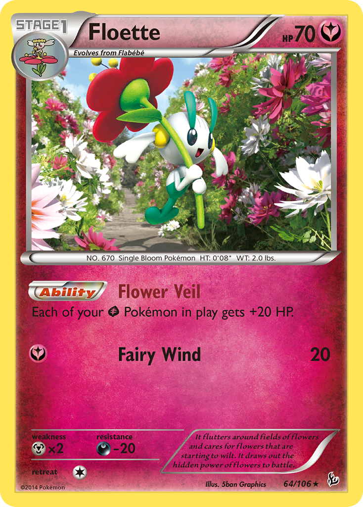 Floette (64/106) [XY: Flashfire] | Exor Games Bridgewater