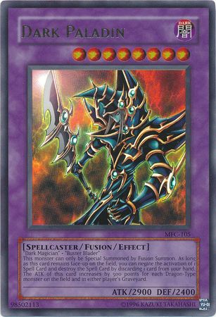 Dark Paladin (Reprint Artwork) [MFC-105] Ultra Rare | Exor Games Bridgewater