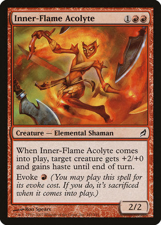 Inner-Flame Acolyte [Lorwyn] | Exor Games Bridgewater