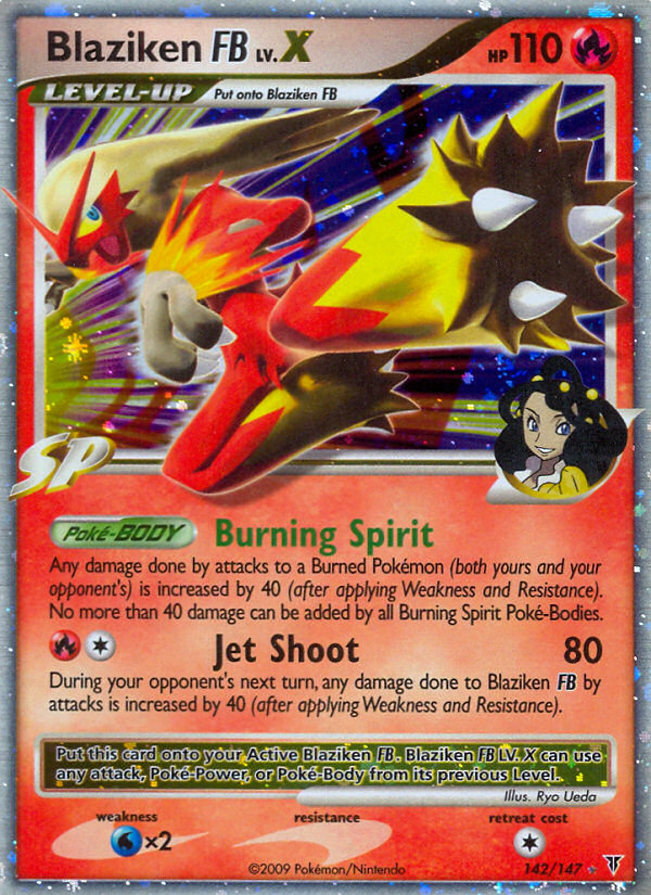 Blaziken FB LV.X (142/147) [Platinum: Supreme Victors] | Exor Games Bridgewater