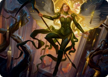 Sigarda, Champion of Light Art Card [Innistrad: Midnight Hunt Art Series] | Exor Games Bridgewater