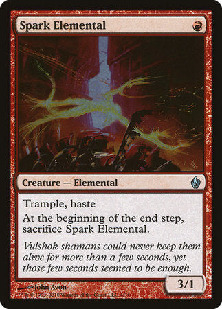 Spark Elemental [Premium Deck Series: Fire and Lightning] | Exor Games Bridgewater