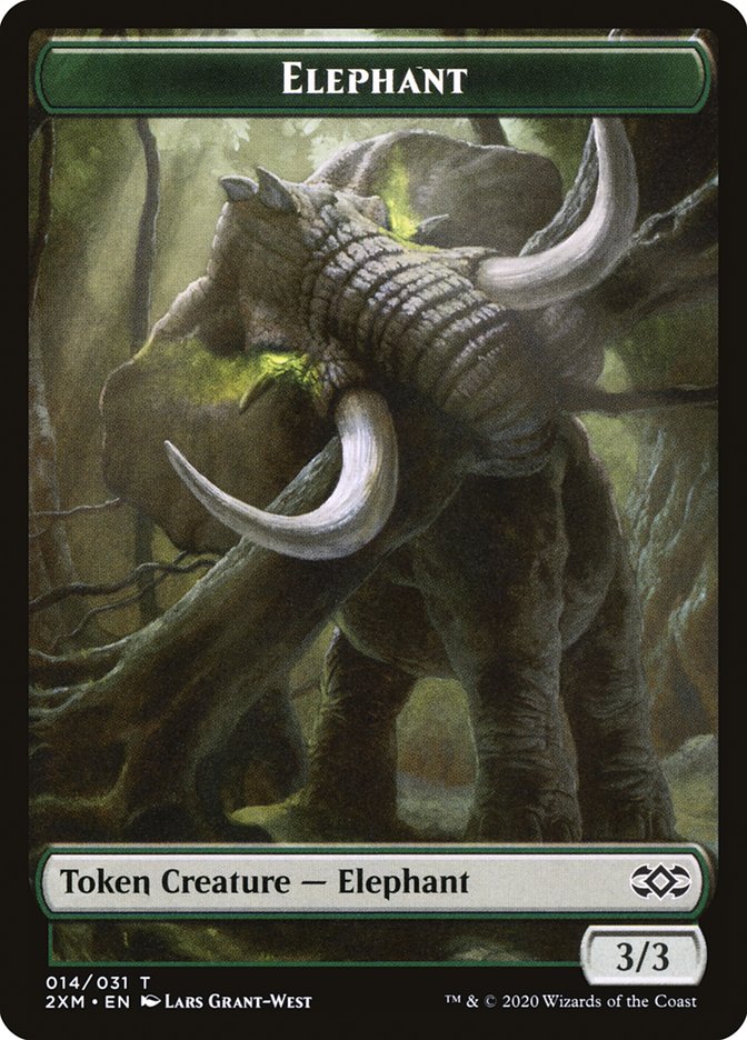 Elephant Token [Double Masters] | Exor Games Bridgewater