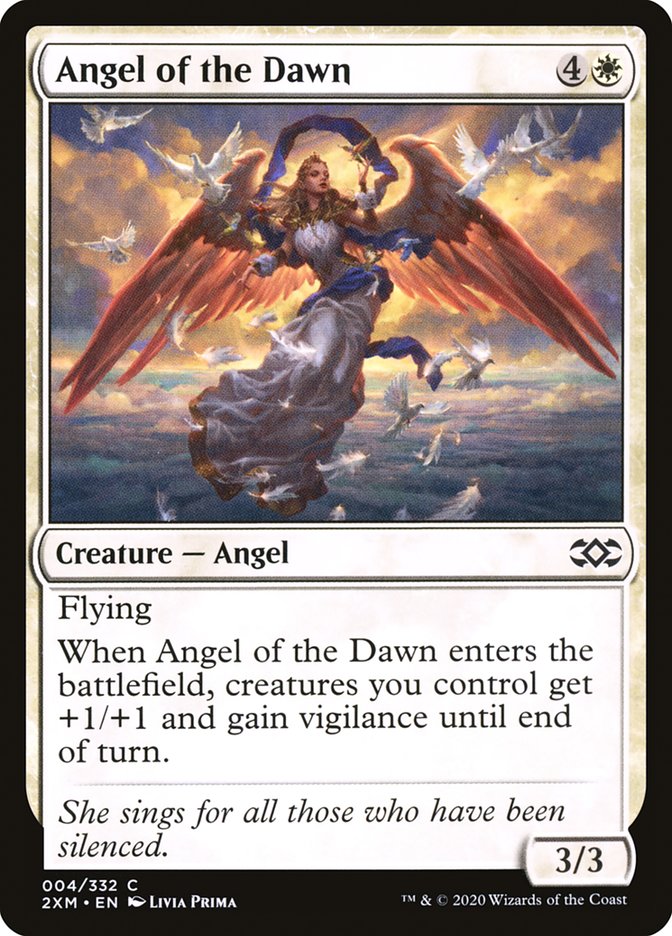 Angel of the Dawn [Double Masters] | Exor Games Bridgewater