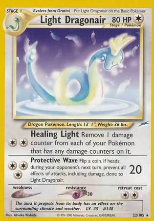 Light Dragonair (22/105) [Neo Destiny Unlimited] | Exor Games Bridgewater