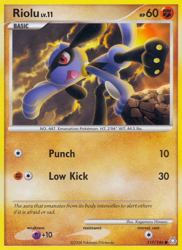 Riolu (117/146) [Diamond & Pearl: Legends Awakened] | Exor Games Bridgewater