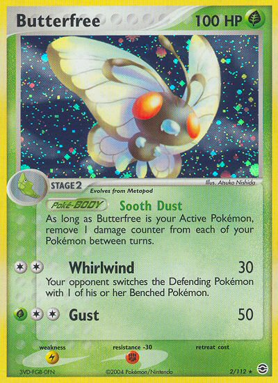 Butterfree (2/112) [EX: FireRed & LeafGreen] | Exor Games Bridgewater