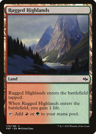 Rugged Highlands [Fate Reforged] | Exor Games Bridgewater