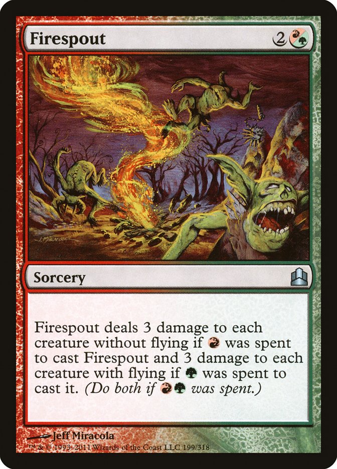 Firespout [Commander 2011] | Exor Games Bridgewater