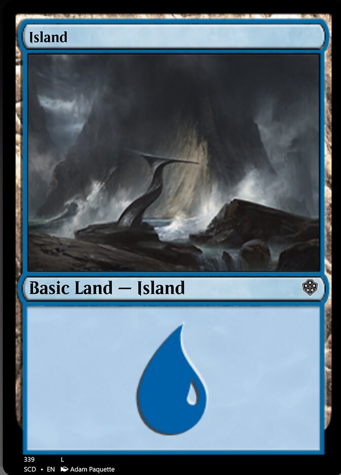 Island (339) [Starter Commander Decks] | Exor Games Bridgewater