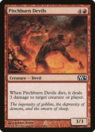 Pitchburn Devils [Magic 2014] | Exor Games Bridgewater