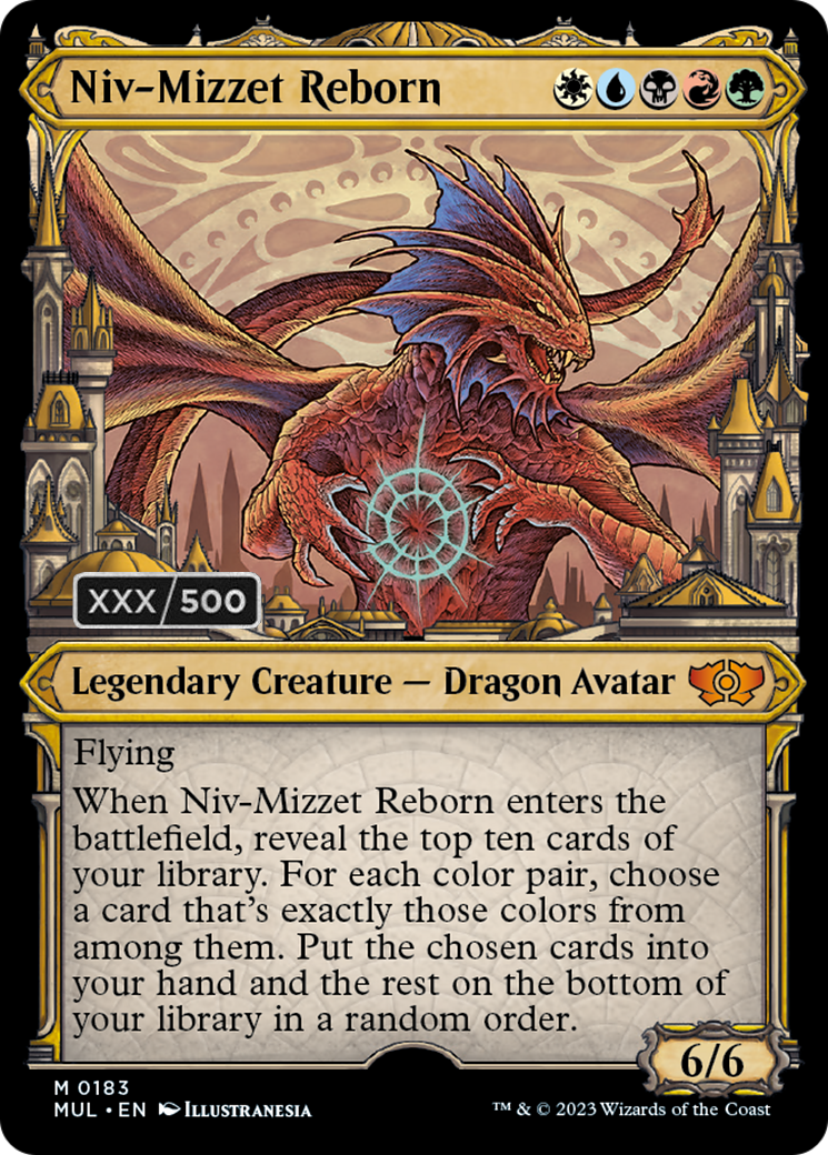 Niv-Mizzet Reborn (Serialized) [Multiverse Legends] | Exor Games Bridgewater