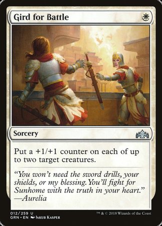 Gird for Battle [Guilds of Ravnica] | Exor Games Bridgewater