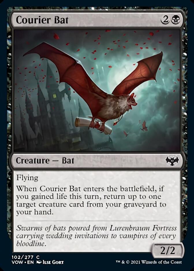 Courier Bat [Innistrad: Crimson Vow] | Exor Games Bridgewater