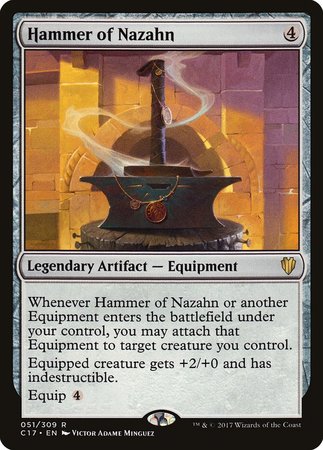 Hammer of Nazahn [Commander 2017] | Exor Games Bridgewater