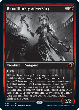 Bloodthirsty Adversary [Innistrad: Double Feature] | Exor Games Bridgewater