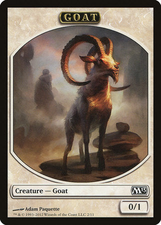 Goat Token [Magic 2013 Tokens] | Exor Games Bridgewater