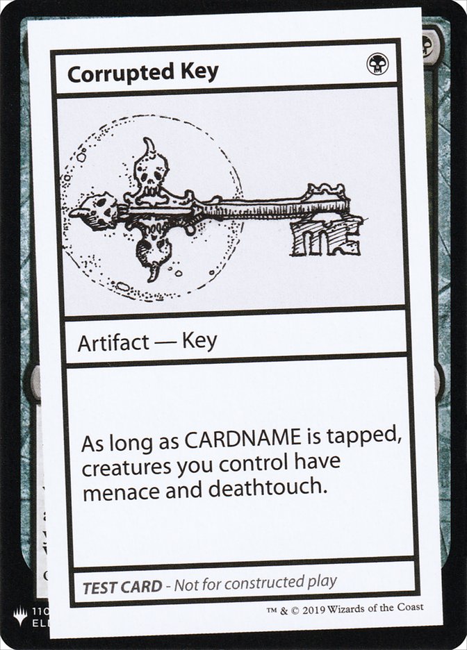 Corrupted Key [Mystery Booster Playtest Cards] | Exor Games Bridgewater