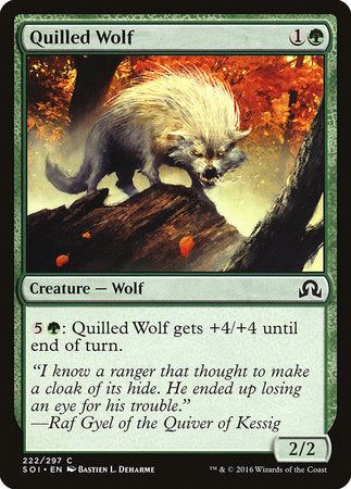 Quilled Wolf [Shadows over Innistrad] | Exor Games Bridgewater