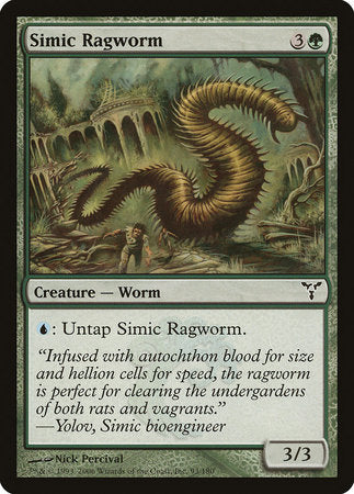 Simic Ragworm [Dissension] | Exor Games Bridgewater