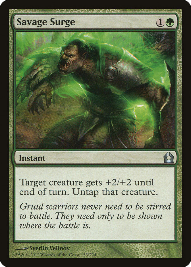 Savage Surge [Return to Ravnica] | Exor Games Bridgewater