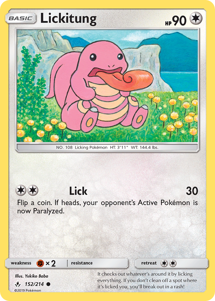 Lickitung (152/214) [Sun & Moon: Unbroken Bonds] | Exor Games Bridgewater