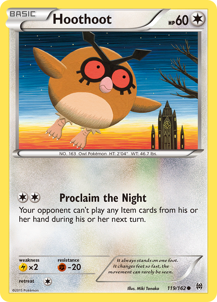 Hoothoot (119/162) [XY: BREAKthrough] | Exor Games Bridgewater