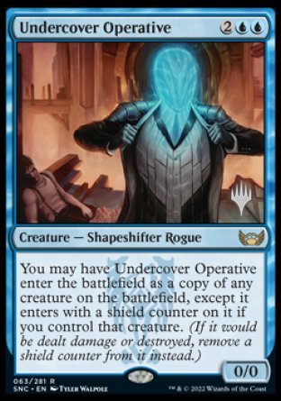 Undercover Operative (Promo Pack) [Streets of New Capenna Promos] | Exor Games Bridgewater