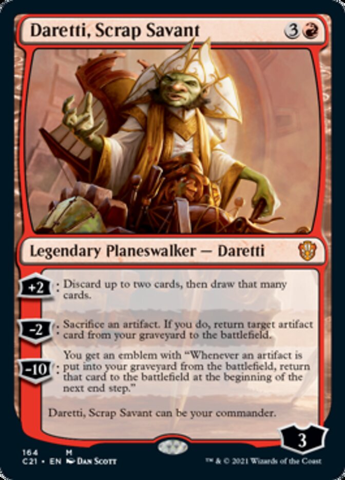 Daretti, Scrap Savant [Commander 2021] | Exor Games Bridgewater