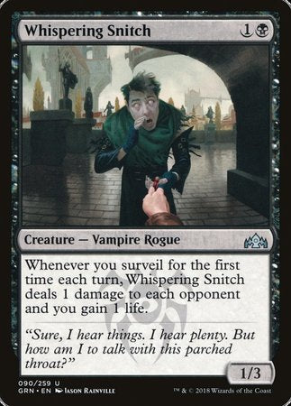 Whispering Snitch [Guilds of Ravnica] | Exor Games Bridgewater