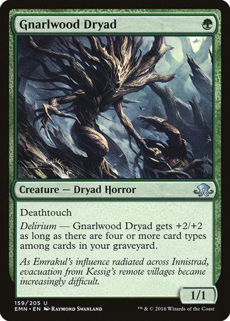 Gnarlwood Dryad [Eldritch Moon] | Exor Games Bridgewater