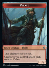 Pirate // Goblin Double-sided Token [Commander Legends: Battle for Baldur's Gate Tokens] | Exor Games Bridgewater