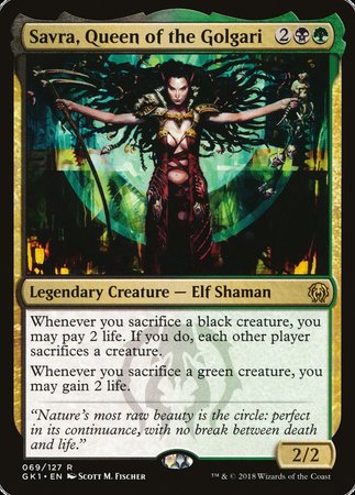 Savra, Queen of the Golgari [GRN Guild Kit] | Exor Games Bridgewater