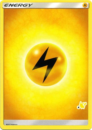 Lightning Energy (Pikachu Stamp #4) [Battle Academy 2020] | Exor Games Bridgewater