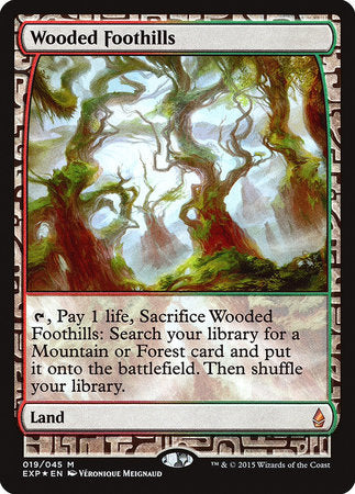 Wooded Foothills [Zendikar Expeditions] | Exor Games Bridgewater