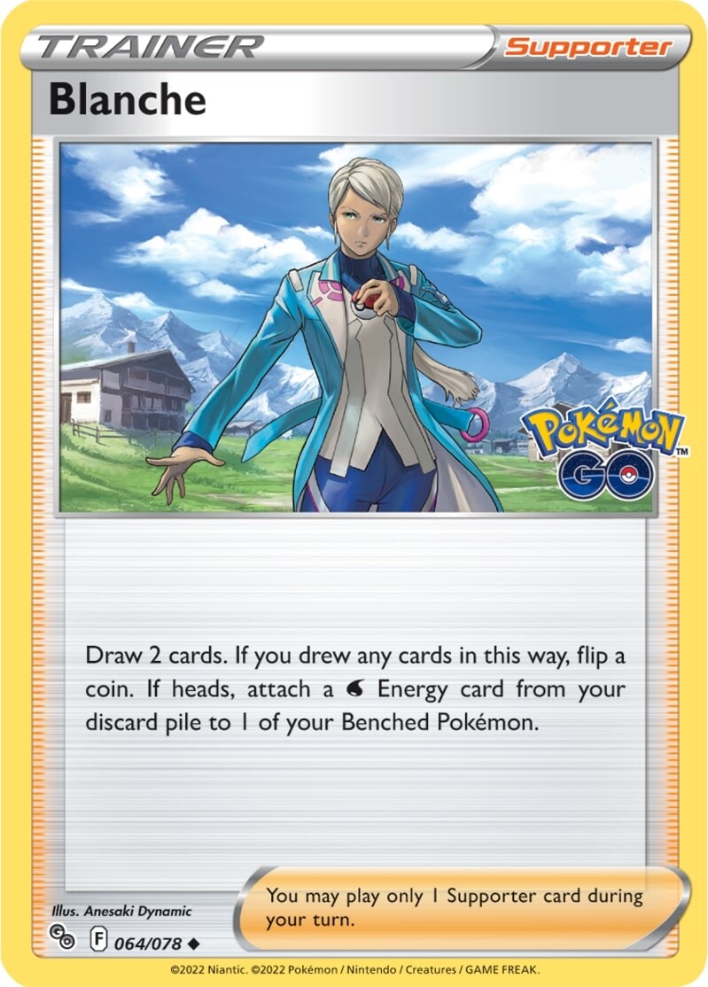 Blanche (064/078) [Pokémon GO] | Exor Games Bridgewater