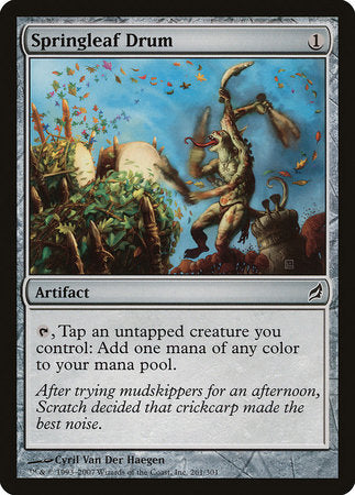 Springleaf Drum [Lorwyn] | Exor Games Bridgewater