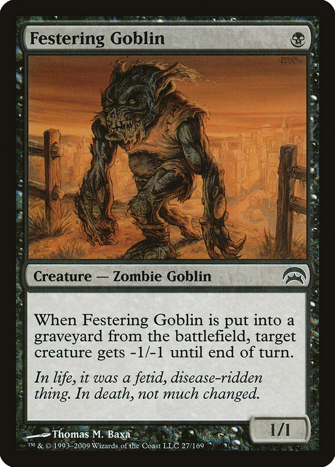 Festering Goblin [Planechase] | Exor Games Bridgewater