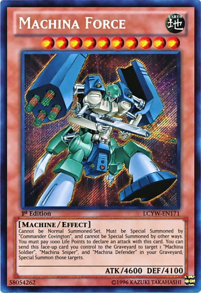 Machina Force [LCYW-EN171] Secret Rare | Exor Games Bridgewater