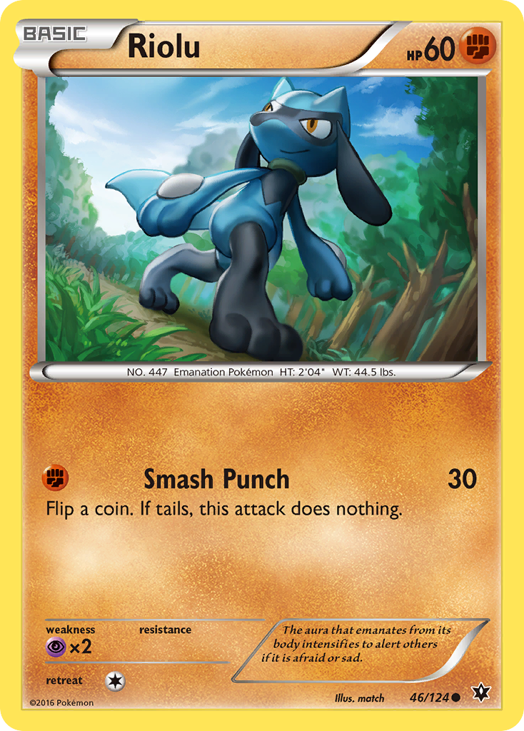 Riolu (46/124) [XY: Fates Collide] | Exor Games Bridgewater